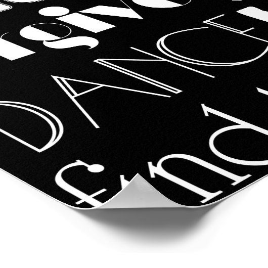 言葉感動的 ポスター (角)