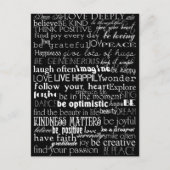 言葉感動的 ポストカード (正面)