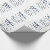 言葉感動的 ラッピングペーパー (角)