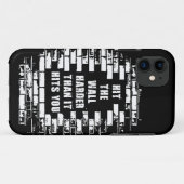 言葉感動的 – 壁を強く打つ Case-Mate iPhoneケース (裏面(横))