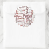 言葉異教の ラウンドシール (バッグ)