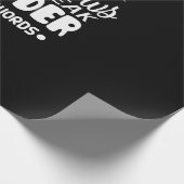 言葉話より大きな眉 ラッピングペーパー (角)