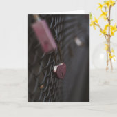 言葉遊の一つ。彼らにあなたのハートを。 カード (黄色い花)