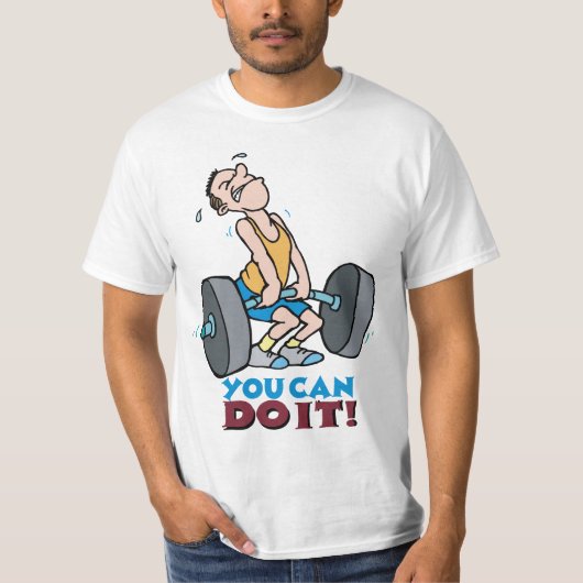 -言葉遊びそれをすることができます Tシャツ (正面)