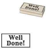 言葉遣いはよく出来たと言う。先生の宿題をマーク ラバースタンプ (押印)