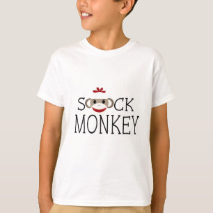 言葉遣い内のソックス猿 Tシャツ