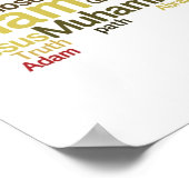 言葉1 ポスター (角)