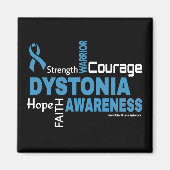 言葉…ジストニア マグネット (正面)