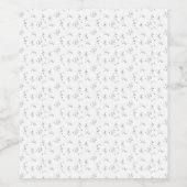 言葉、ダブグレイ ワインラベル (シングルラベル)