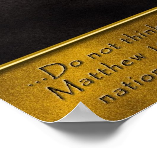 言葉 ポスター (角)