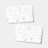 言葉、灰色の雲 バッジ (正面＆裏面)