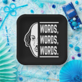 言葉 言葉 言葉 シェイクスピア 名言 劇人 ペーパープレート (パーティー)