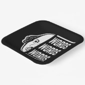 言葉 言葉 言葉 シェイクスピア 名言 劇人 ペーパープレート (傾斜あり)