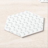 言葉、雪の塊 ペーパーコースター (アングル)