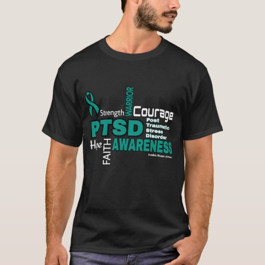 言葉…PTSD Tシャツ (正面)