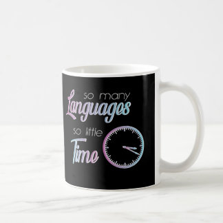 言語が多くて時間が無い コーヒーマグカップ