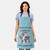 言語の多様性母国際的語 エプロン (着用した状態)