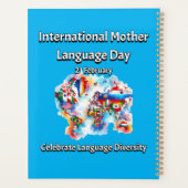 言語の多様性母国際的語 プランナー手帳 (裏面)