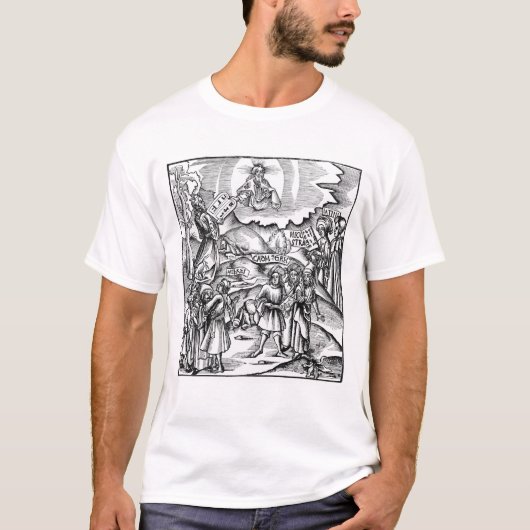 言語の施設 Tシャツ (正面)