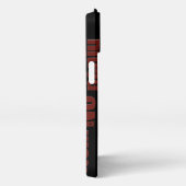 言語の「No」違う iPhoneケース (右側面)