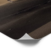 言語または避けられないエントロピー、フレームプリント ポスター (角)