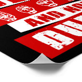 言語ろう者認識度ハンドトークAsl Lenguaje De ポスター (角)