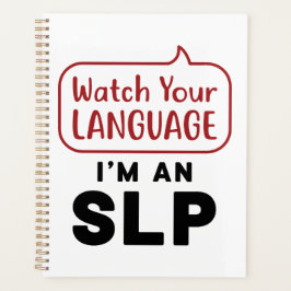 言語を見るSLPである プランナー手帳