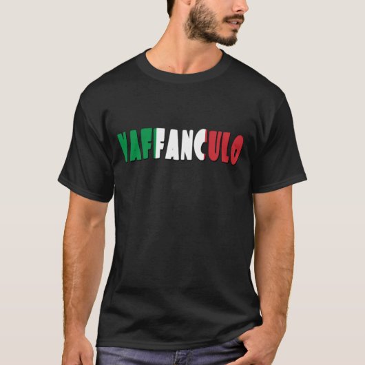 言語イタリアン Tシャツ (正面)