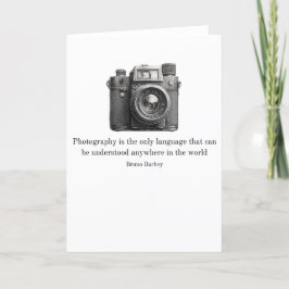 言語グリーティングカードは写真のみ サンキューカード