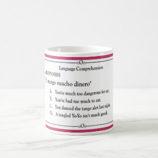 言語コレクション-スペイン語#2 コーヒーマグカップ