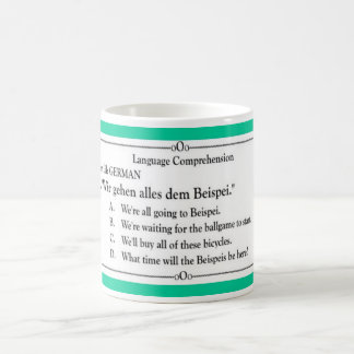 言語コレクション-ドイツ語3 コーヒーマグカップ