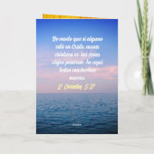 言語スペインの過ぎ話の聖書聖句 シーズンカード (裏面)