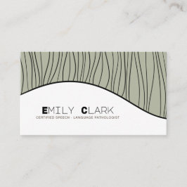 言語セラピストモダン病理医 名刺