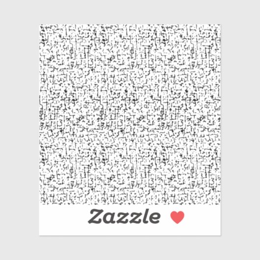 言語デザインイレブン シール (シート)