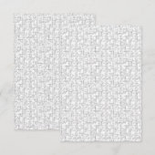 言語デザイン23 出欠カード (正面/裏面)