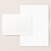 言語デザイン23 箔カード (ディスプレー)