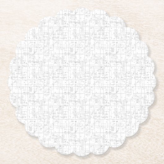 言語デザイン34 ペーパーコースター (正面)