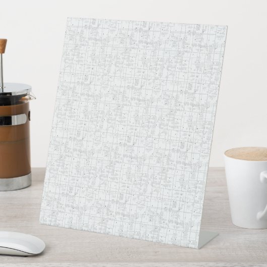 言語デザイン34 台座サイン (インサイチュ)