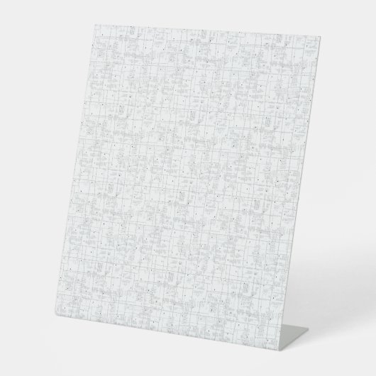 言語デザイン34 台座サイン (正面)