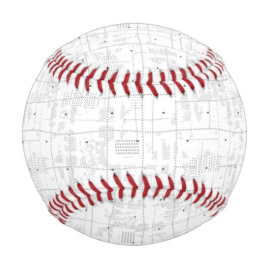 言語デザイン34 野球ボール (正面)