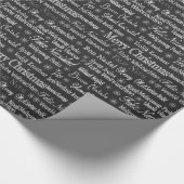 -言語メリ数々のークリスマスサンダーコーブ ラッピングペーパー (角)