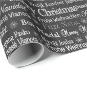 -言語メリ数々のークリスマスサンダーコーブ ラッピングペーパー (ロールコーナー)