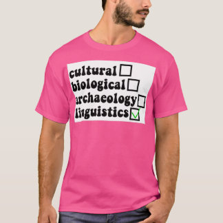 言語人類学 Tシャツ