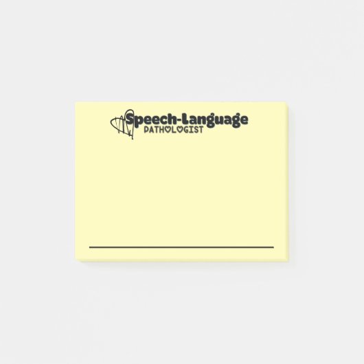言語病理医のポストイットノート ポストイット (正面)
