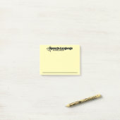 言語病理医のポストイットノート ポストイット (デスク上)