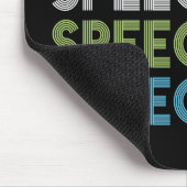 言語病理医セラピスト マウスパッド (コーナー)