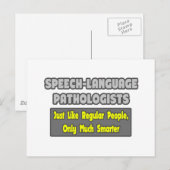 言語病理医頭が切れる... ポストカード (正面/裏面)