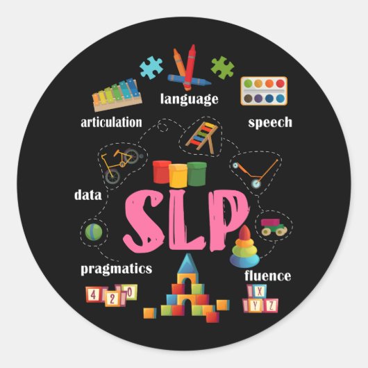 言語病理医Praの小児スコープ ラウンドシール (正面)