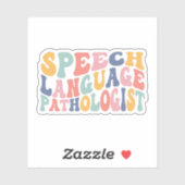 言語病理医SLPギフト シール (シート)
