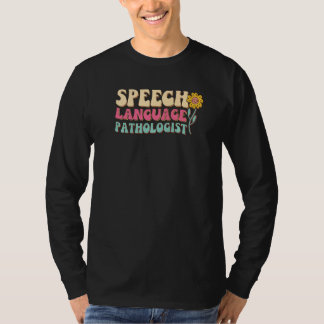 言語病理医Slp音声セラピーパット Tシャツ